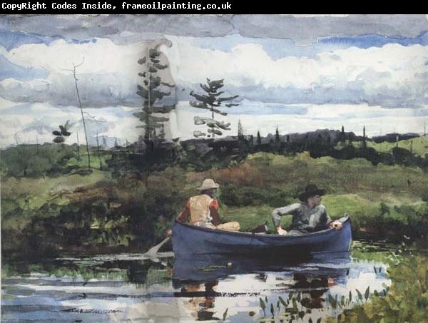 Winslow Homer The Blue Boat (mk44)